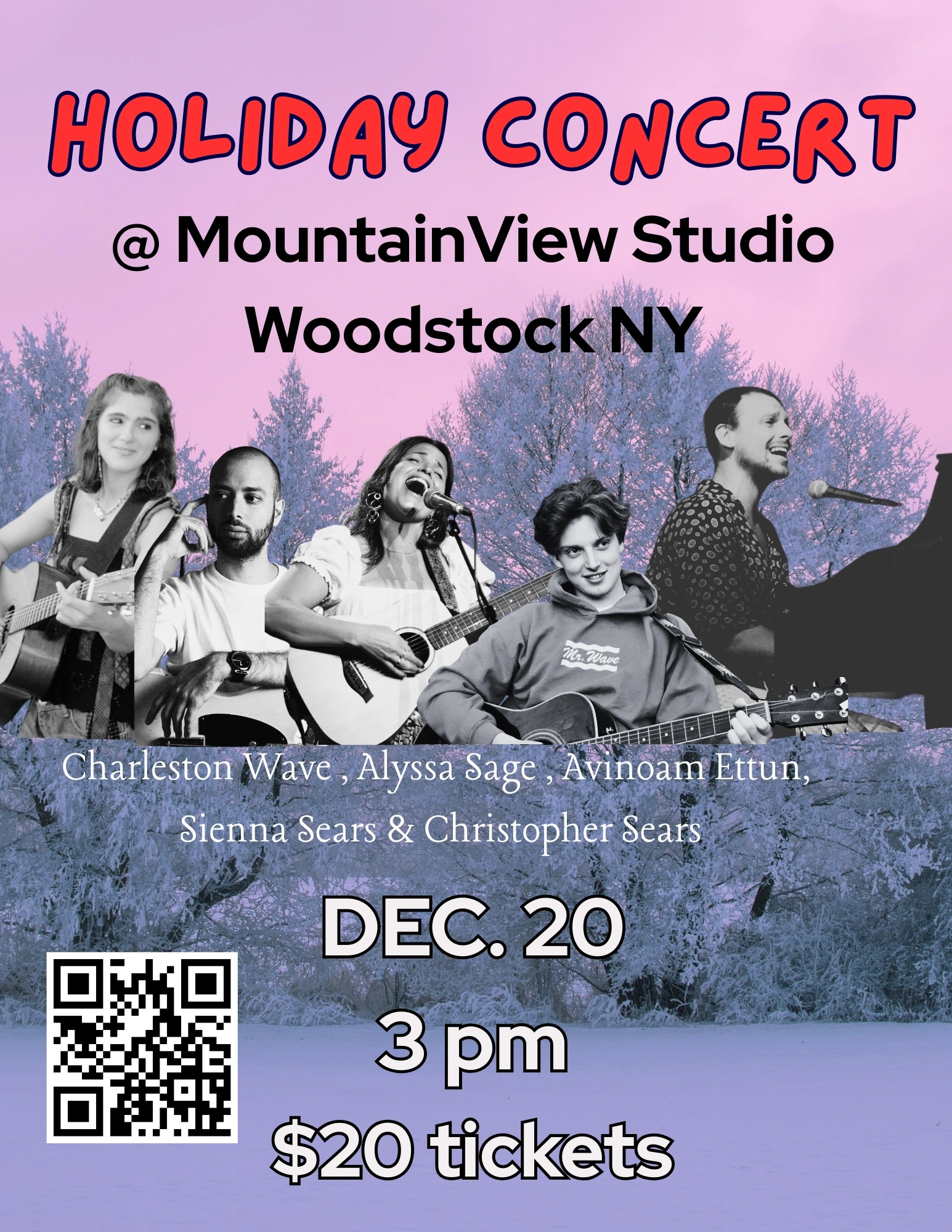 Holiday Concert poster